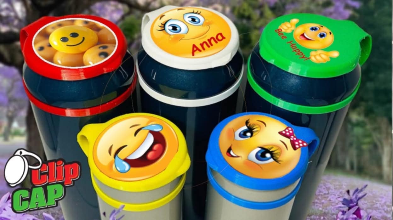 ClipCAP mintás- emojis